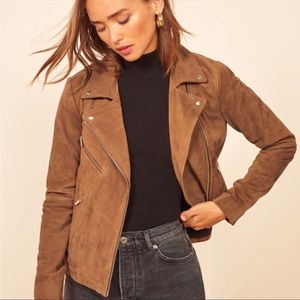 Reformation X Veda Suede Jacket